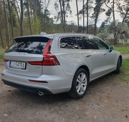 Volvo V60 cena 81795 przebieg: 221000, rok produkcji 2019 z Lublin małe 277